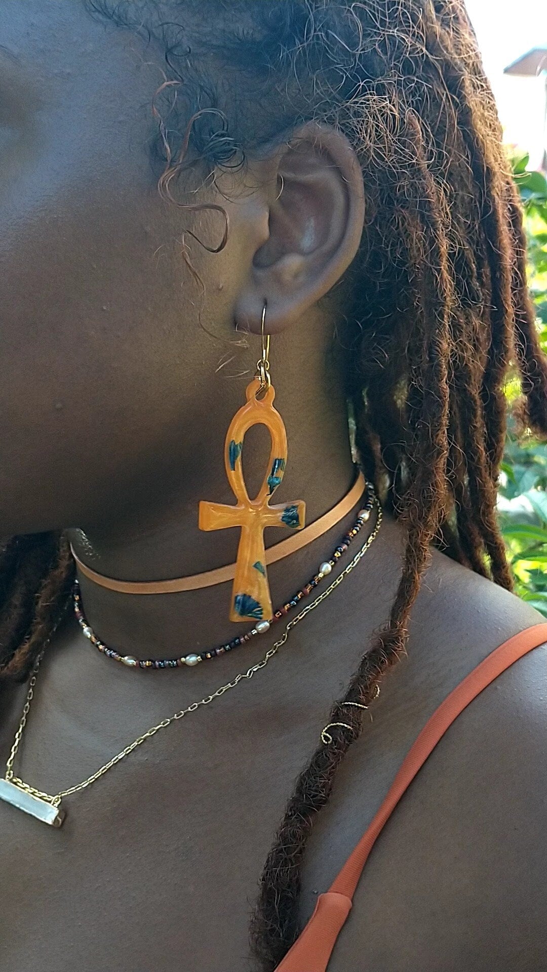 Sacred Ankh Earrings - Embrace Ancient Beauty and Symbolism