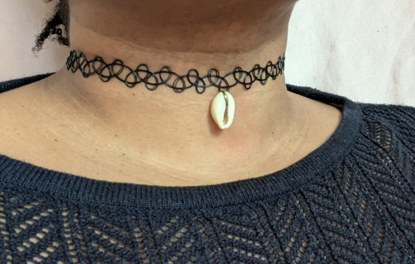 Tattoo Choker w/ charm